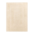 Scandinavian rug - Lova Border Beige