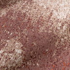 Round Abstract Rug – Candice Pink