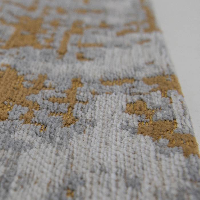 Vintage Floor Rug - Mad Men Columbus Gold 8419