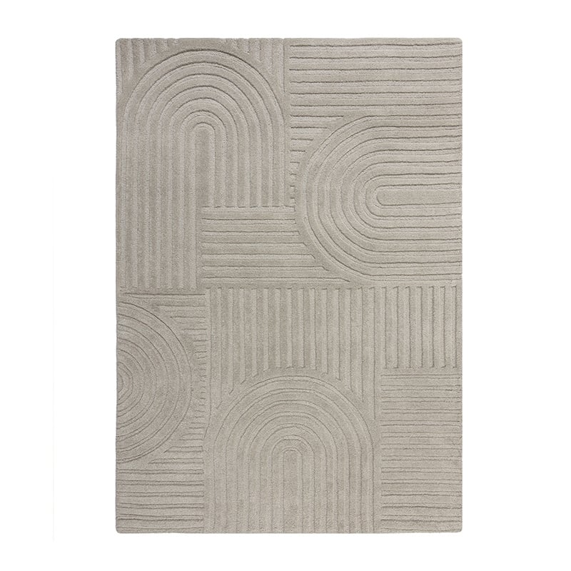 Modern Floor Rug - Solacio Zen Grey