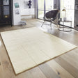 Scandinavian floor rug - Glow Cream/Grey Castres