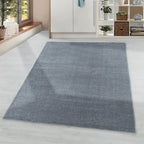 Low-pile floor rug - Smoothly Grey
