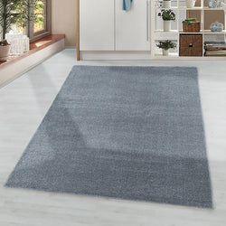 Low-pile floor rug - Smoothly Grey