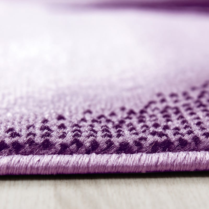 Modern floor rug - Plus Lilac 8008