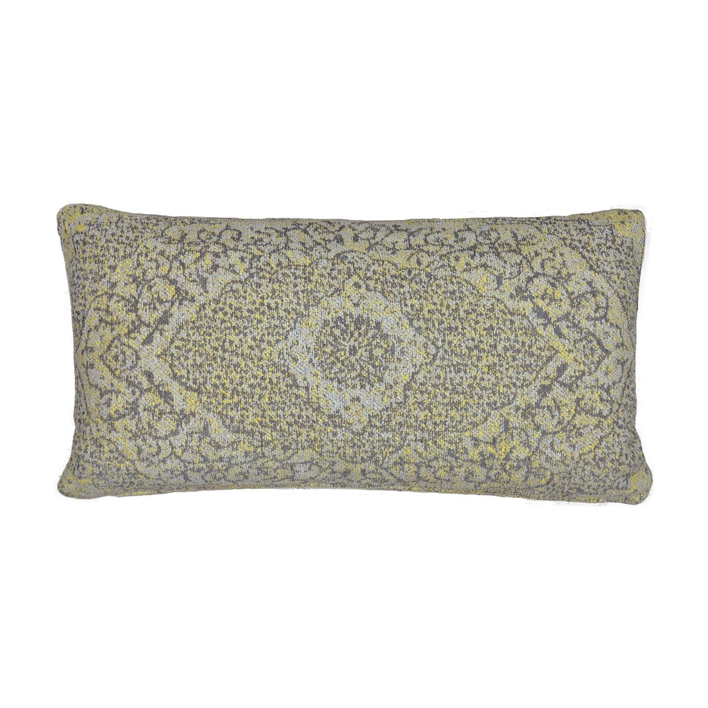 Vintage Cushion - Therese Yellow/Gray