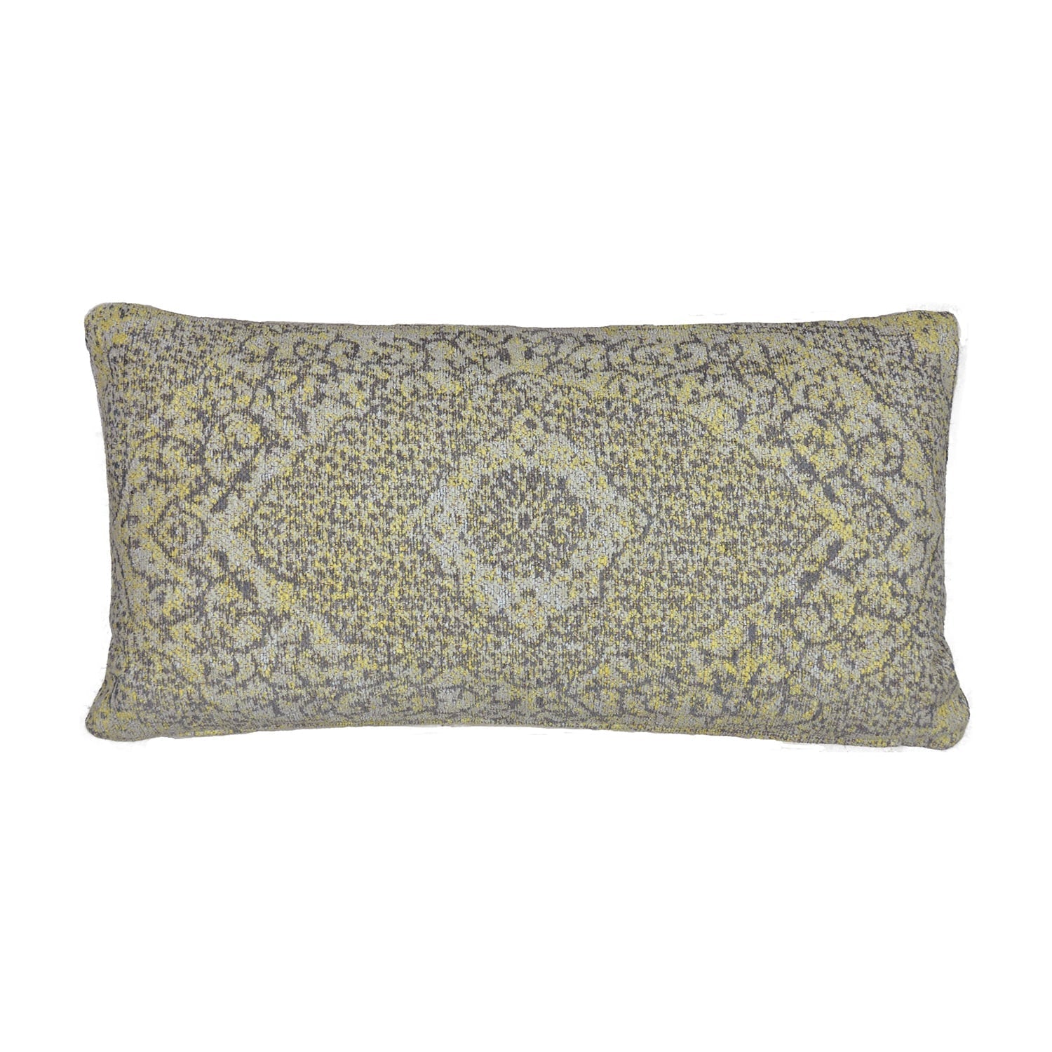 Vintage Cushion - Therese Yellow/Gray