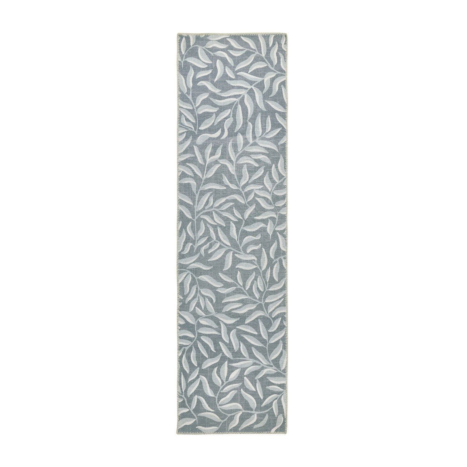 Washable Runner - Reido Leaves Green