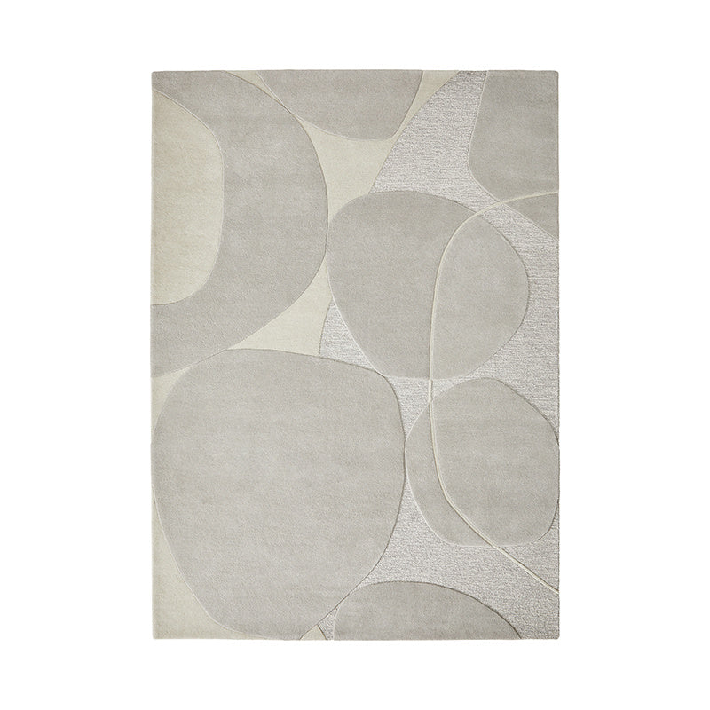 Modern Wool Rug - Bolsena Grey