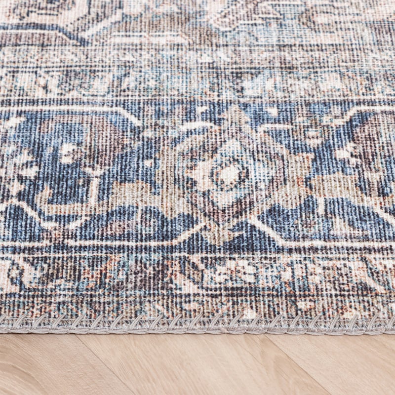 Vintage Rug - Lugan Blue/Taupe