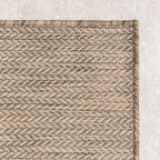 Outdoor Runner Rug - Malta Arrow Natural