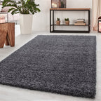 High pile floor rug - Sade Grey