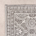 Square Outdoor Rug - Summer Oriental Grey