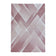Modern floor rug - Streaky Lines Pink