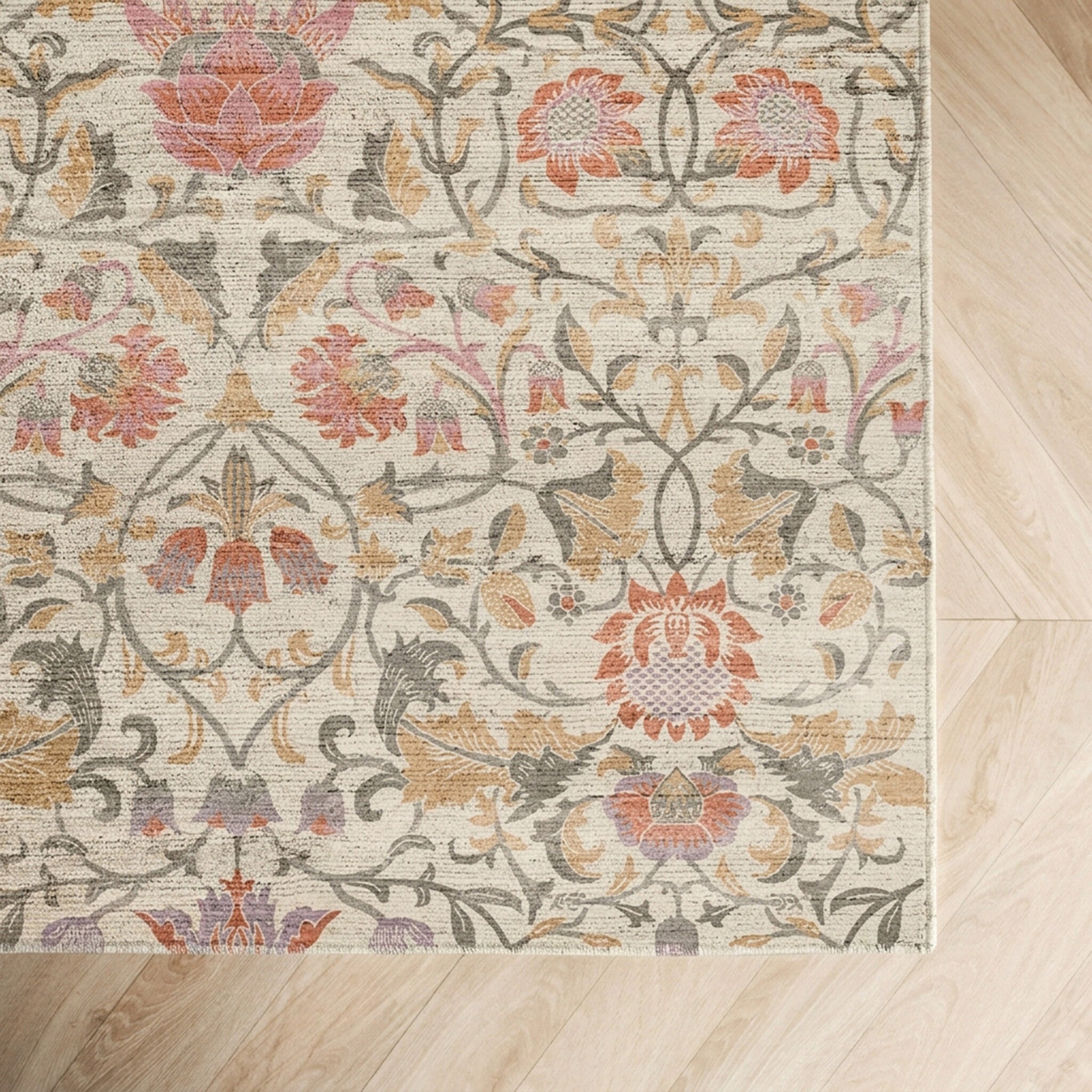 Floral rug – Rosie White