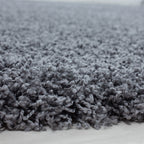 High pile floor rug - Sade Grey
