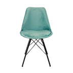 Velvet Chair - Mint Green