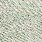 Round Outdoor Rug - Summer Oriental Mint