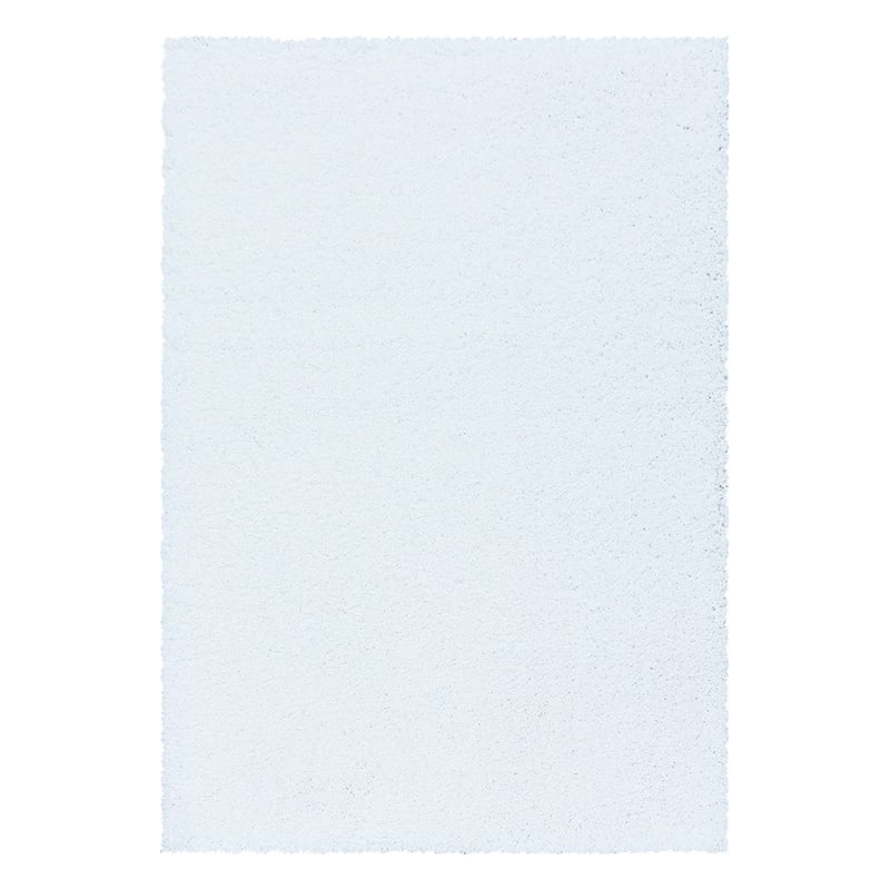 High-pile floor rug - Softy White