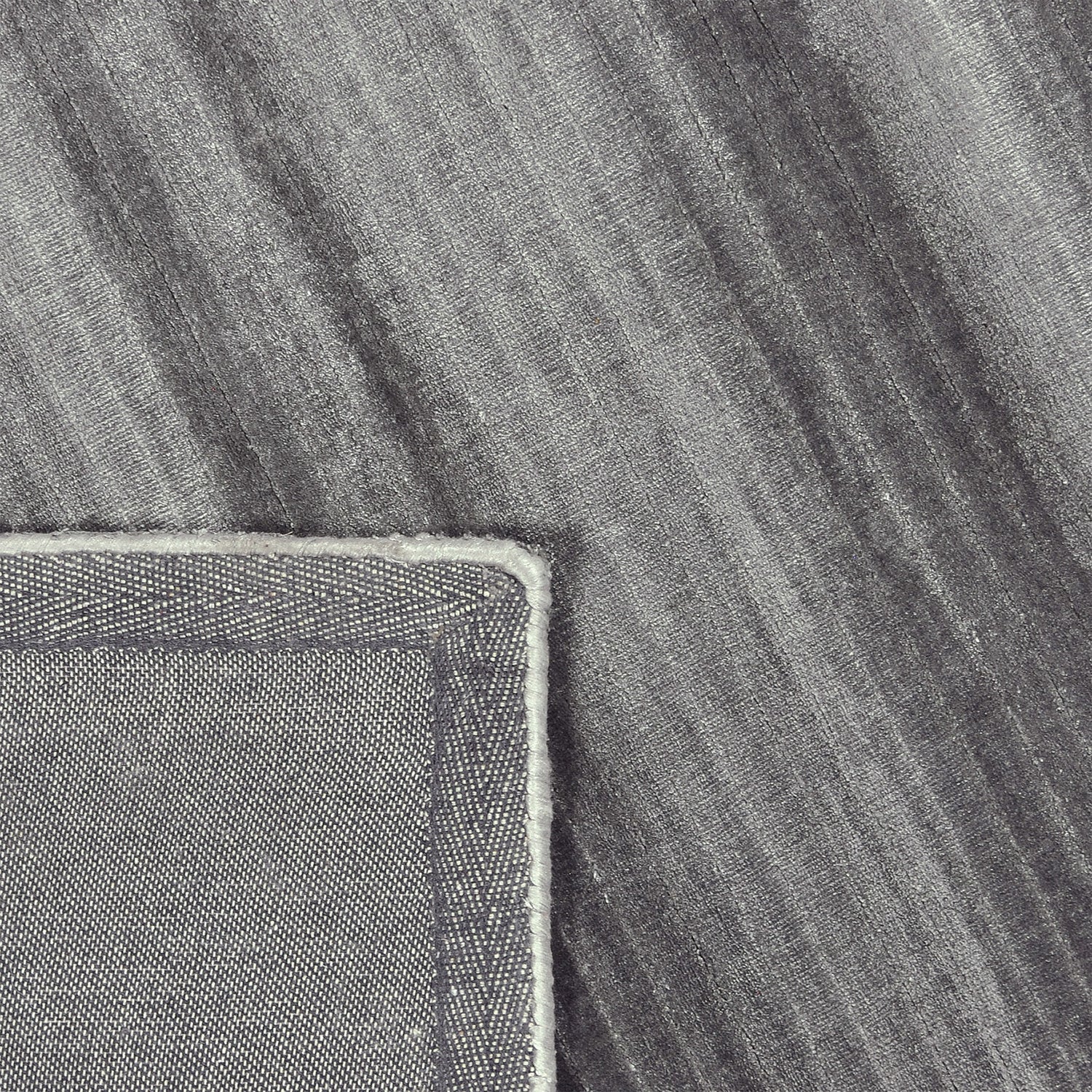 Viscose floor rug - Remi Grey