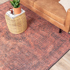 Persian Floor Rug - Moods Old Rose No.04