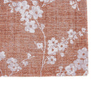 Floral floor rug - Sakura Copper Pink 9371