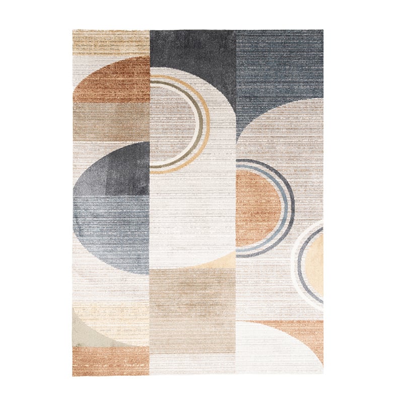Washable Abstract Rug - Misha Blocks Multicolour