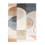 Washable Abstract Rug - Misha Blocks Multicolour