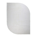 Irregular Rug - Flowy Lines Cream