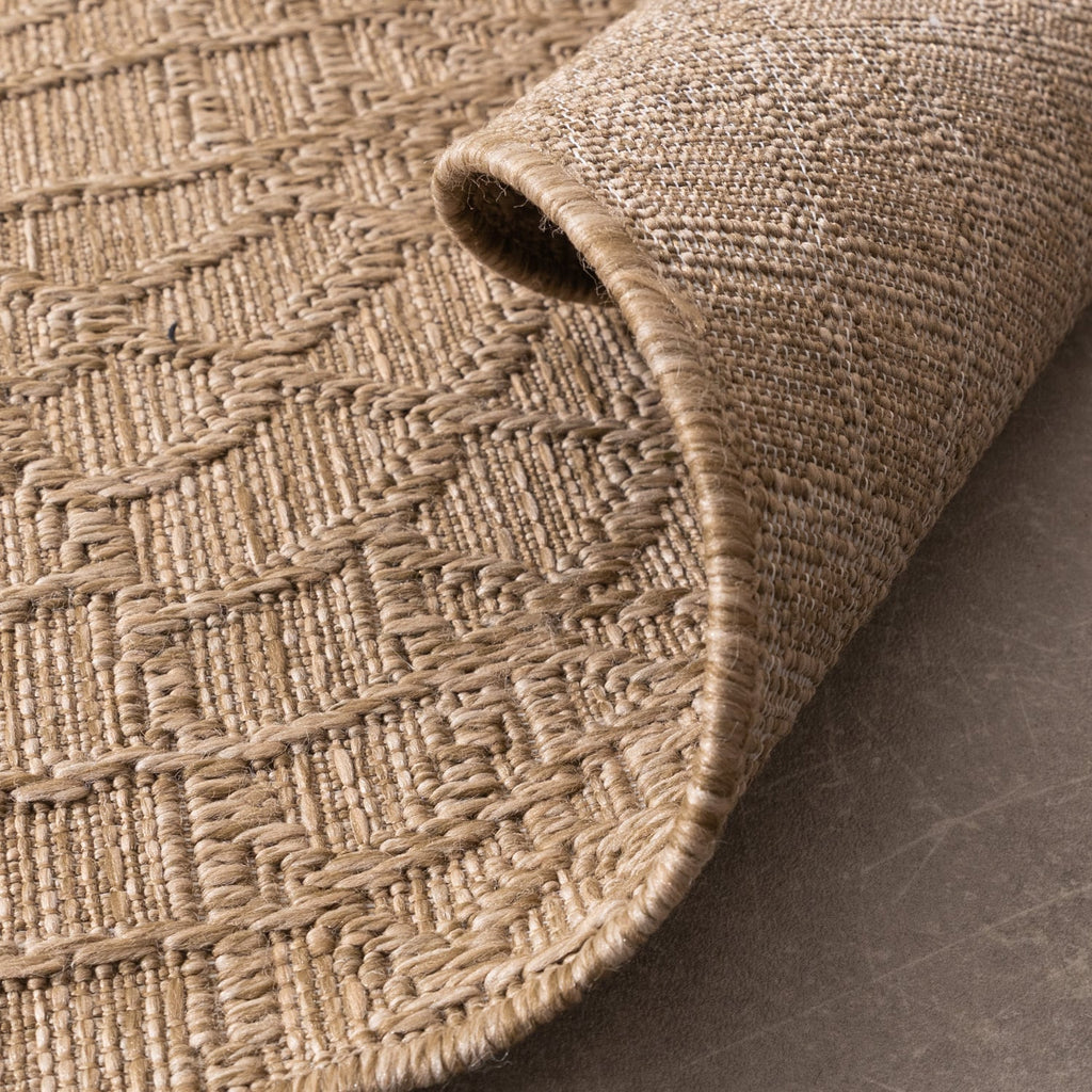 Indoor Outdoor Rug - Dunes Mandala Brown