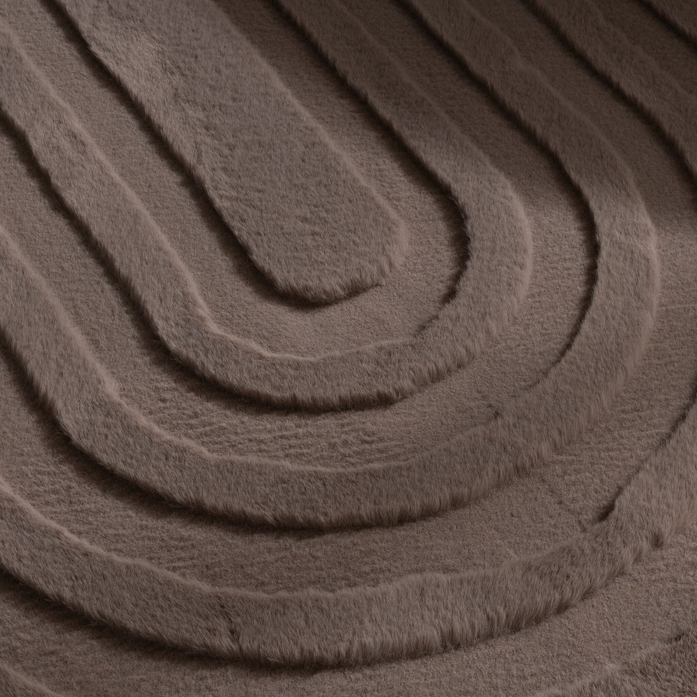 Irregular Rug - Flowy Arch Taupe