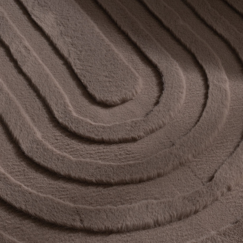 Irregular Rug - Flowy Arch Taupe