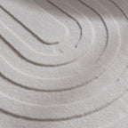 Irregular Rug - Flowy Arch Cream