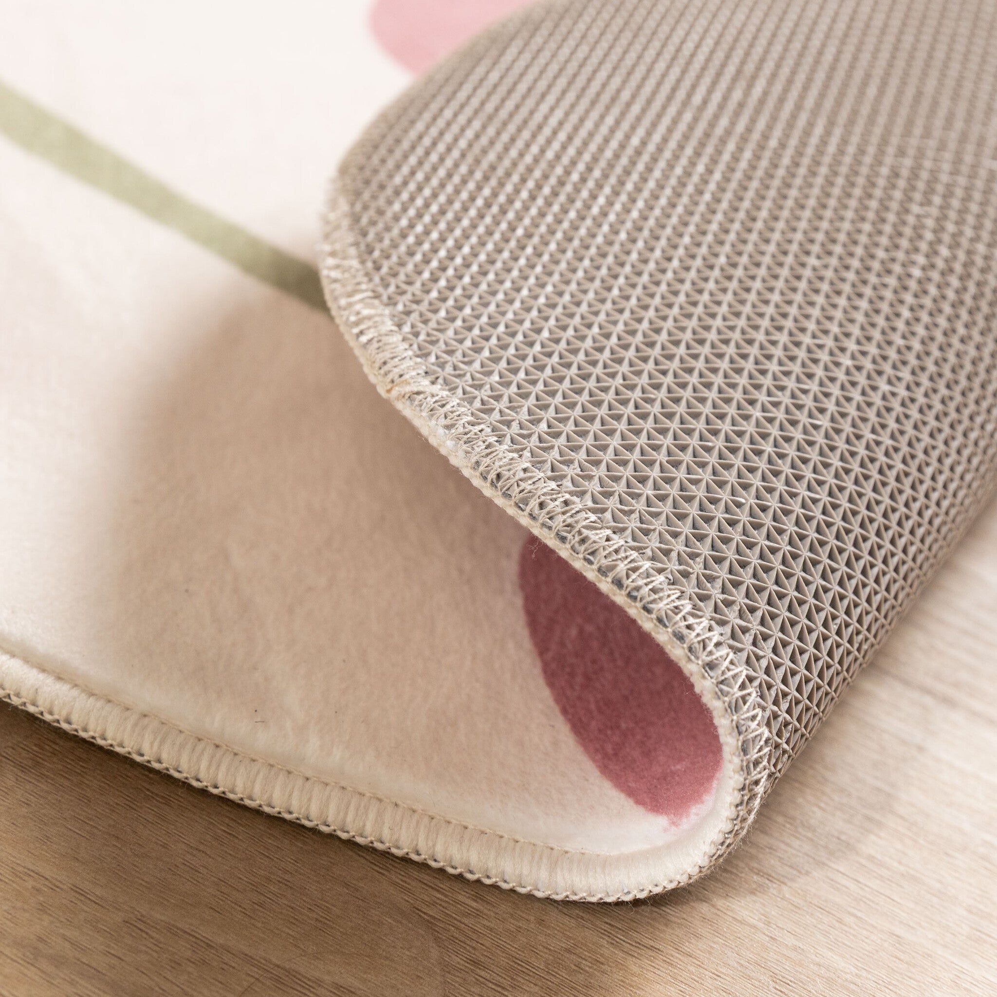 Washable Kids’ Rug – Berry Cherry Red