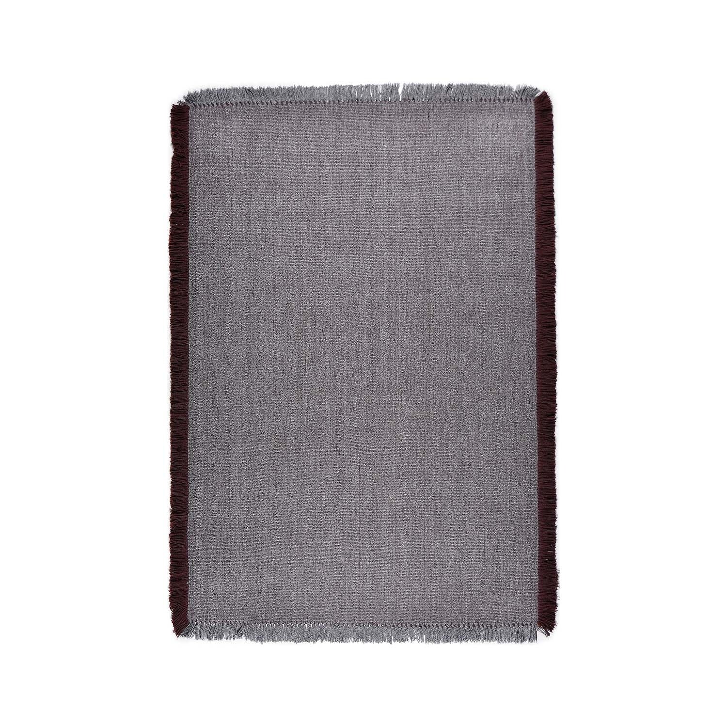 Wool Area Rug - Quentin Blue/Burgundy