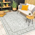 Vintage Outdoor Rug - Victoria Aztec Green