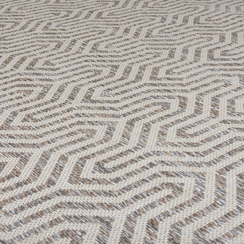 Modern balcony rug - Liparo Bellizi Grey