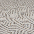 Modern balcony rug - Liparo Bellizi Grey