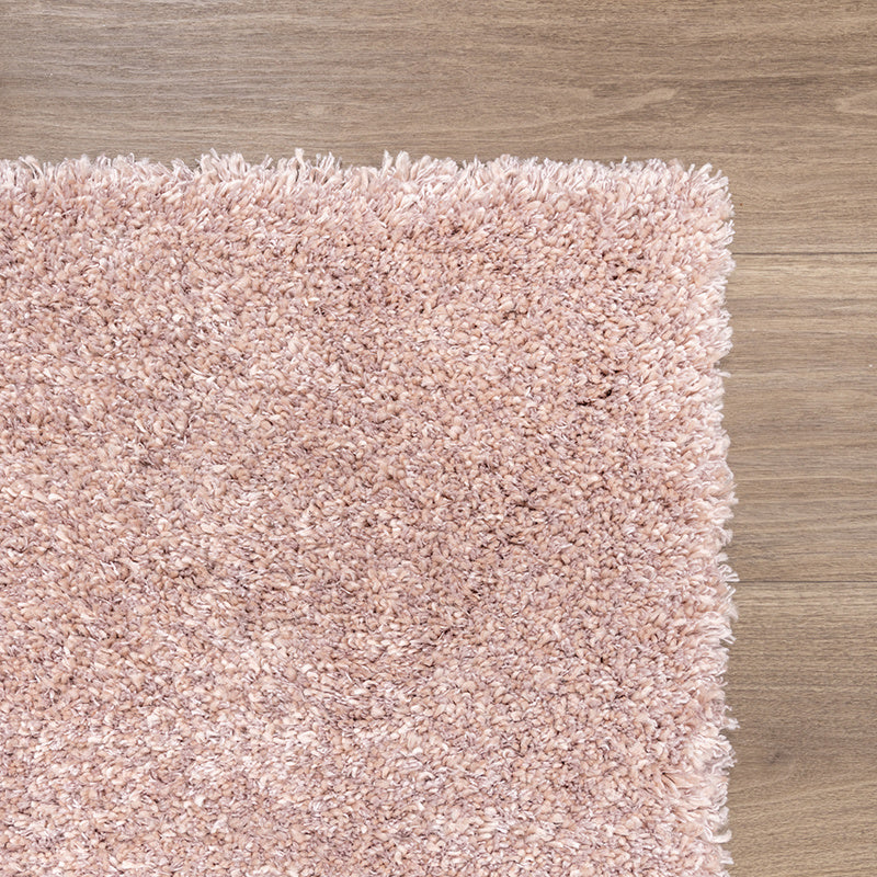 Washable High-Pile Rug - Tidy Light Pink