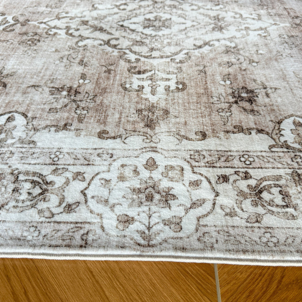 Vintage rug - Ember Medallion Taupe