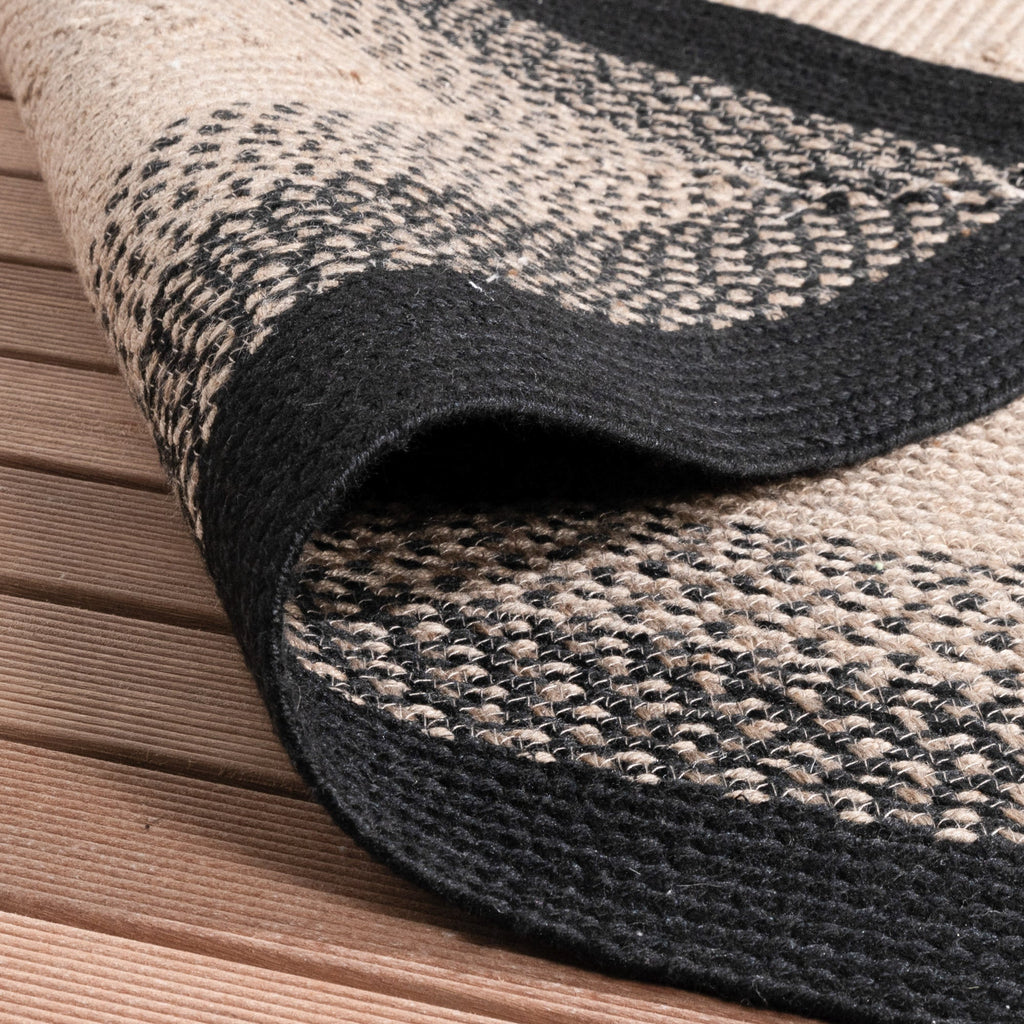 Indoor Outdoor Rug - Florence Black