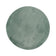 Round Low-Pile Rug - Cozy Green