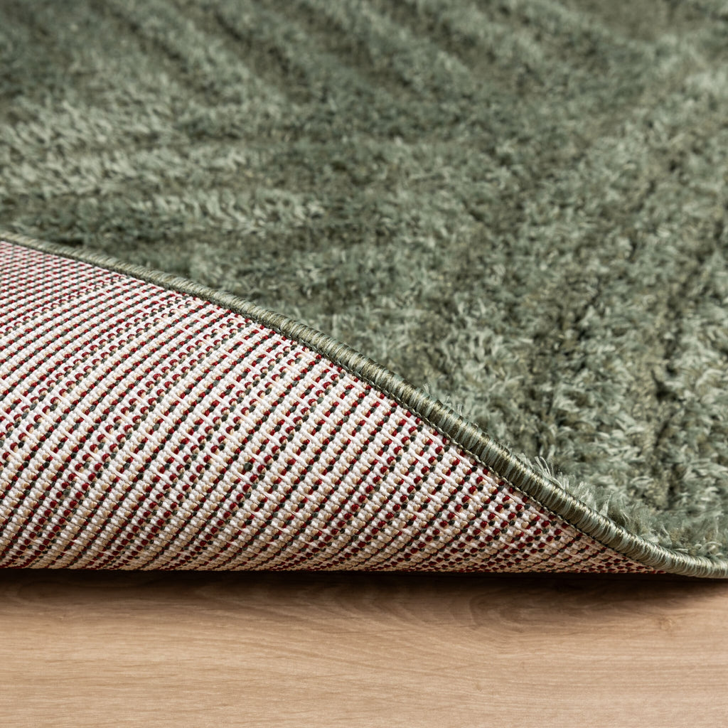 Scandinavian rug - Lova Arches Green