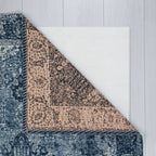 Oriental floor rug - Mannito Antique Blue