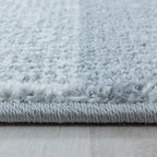 Retro Rug - Stencil Rectangles Grey/Anthracite