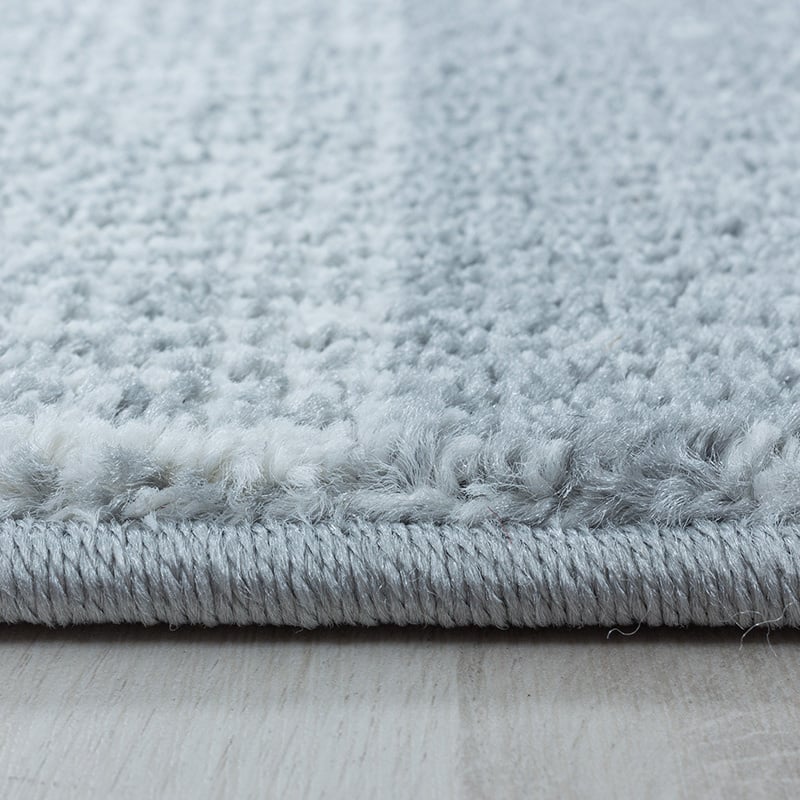 Retro Rug - Stencil Rectangles Grey/Anthracite