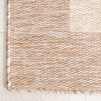 Outdoor Rug – Sierra Border Beige/Cream