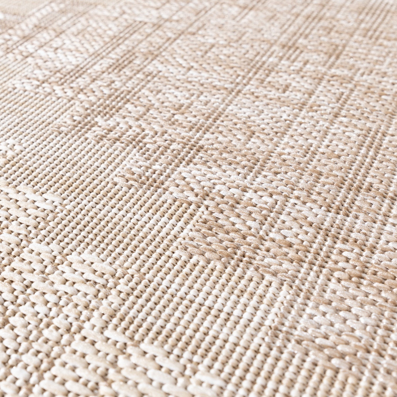 Jute Outdoor Rug - Atlas Diamond Brown/Cream