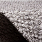 Wool floor rug - Leona Grey