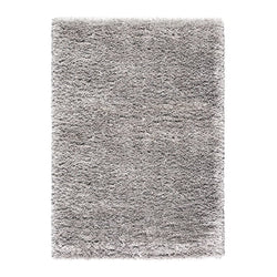 High-pile floor rug - Richmond Grey 906