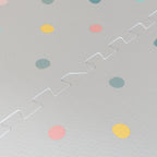 Foam Puzzle Mat – Alfie Dots Light Grey